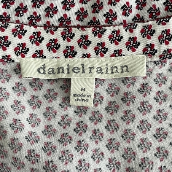 DANIEL Rainn boho aztec peasant style pull over blouse size M - Picture 5 of 11